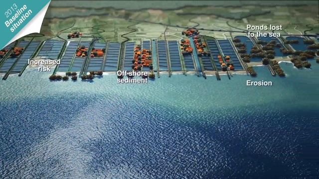 Building with Nature Indonesia: Baseline scenario coastal erosion in Demak, Northern Java смотреть онлайн