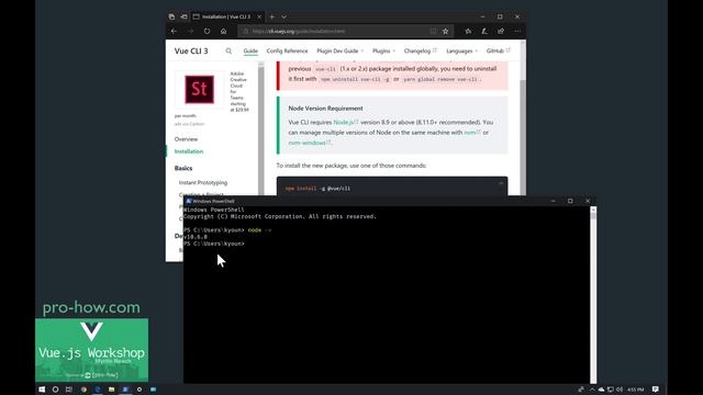 How to install the Vue CLI version 3 on your computer (7/27/2018) смотреть онлайн