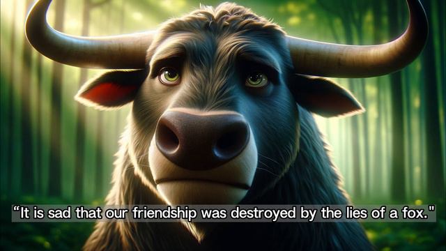 The Lion and the Bull | Kids Fairy Tales | Learning English | Bedtime stories | Panchatantra смотреть онлайн