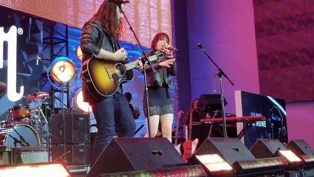 Lizzy Hale At NAMM Show Halestorm