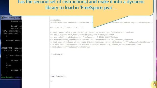 Using the Java Native Interface (JNI) with C on a Raspberry Pi смотреть онлайн