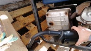 Глушитель на бензогенератор часть 1.