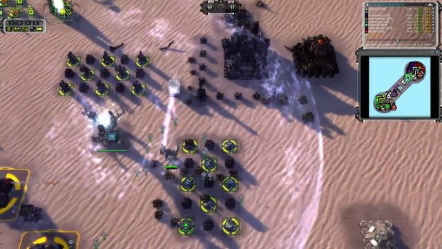 Сказ о печально известном Астрократере в Supreme Commander FAF. Симсити или все-таки хорошая карта? смотреть онлайн