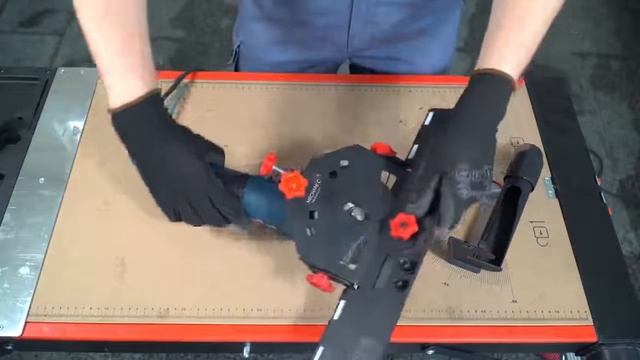 Насадка на УШМ для заусовки плитки под 45. Настройка и установка Mechanic Slider 45