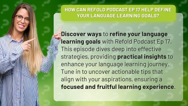 How Can Refold Podcast Ep 17 Help Define Your Language Learning Goals? смотреть онлайн