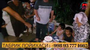 МОСКВАДАН ШЕРЗОД ШЕРАЛИ ОТАСИ ХАЛИЛЛА АКАНИ 59 ЁШИ БИЛАН ТАБРИКЛАДИ 22.07.2022 ТАБРИК ЛОЙИХАСИ