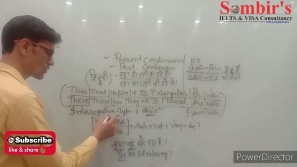 (Lesson-7) Present Continuous and Past Continuous tense
