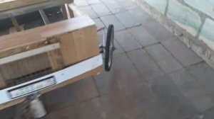 Машина из дерева (номер 17)рулевая