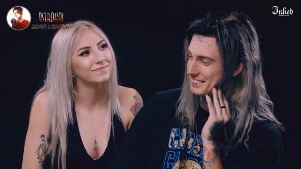 ОЗВУЧКА GHOSTEMANE и Ivory Suicide ИНТЕРВЬЮ | Девушка Ghostemane | На русском