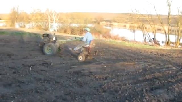 МОЯ технология выращивания картофеля. Часть 1 - Посадка.