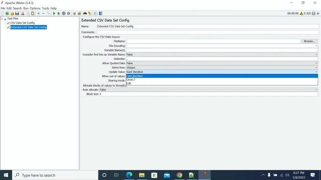 How to Randomize CSV Data and Passing Unique Values in JMeter Extended CSV Config Database смотреть онлайн
