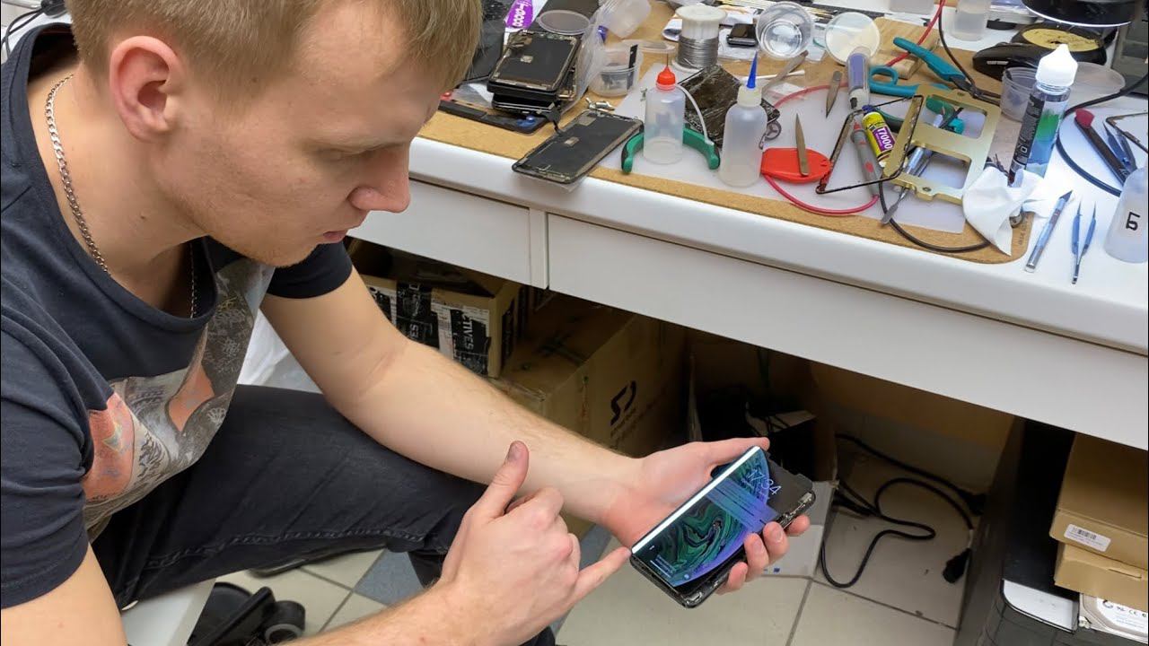 Как мастер попал на экран iPhone XS MAX - риски при ремонте! ⚠️ смотреть онлайн