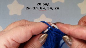 1. Шапка с ушками на 5-7 лет. Учимся вязать спицами. Часть 1.