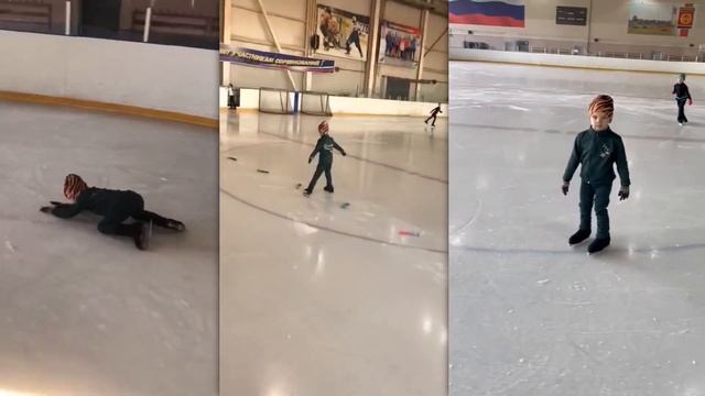Не беда, что в синяках, зато катаюсь на коньках! смотреть онлайн