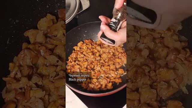 Паста (Лапша) с грибами в сливочном соусе ? Рецепт - в описании. #ЭтоВкусно смотреть онлайн