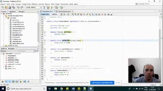 Java - utilização de JavaBean e DAO - Parte 1 смотреть онлайн