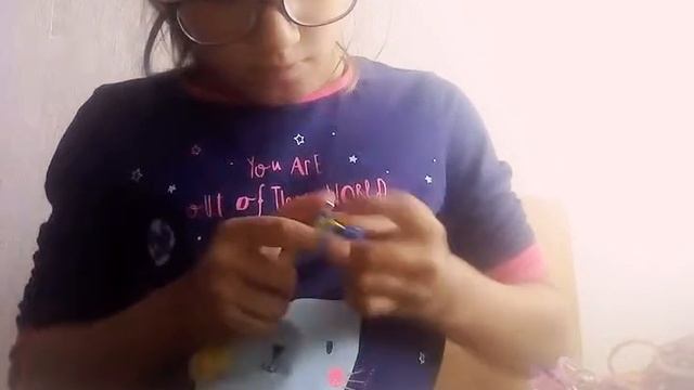 Плетение из резинок брелок сердце!! смотреть онлайн