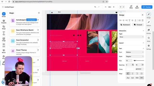 СУПЕР ПОЛЕЗНЫЙ РЕСУРС ДЛЯ ВЕБ ДИЗАЙНЕРА | UI UX DESIGNER #uizard смотреть онлайн