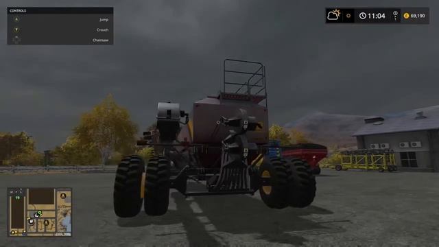 FS17 Big Bud 747 showcase Pack New DLC Showcase Part 2 Farming Simulator 17 смотреть онлайн