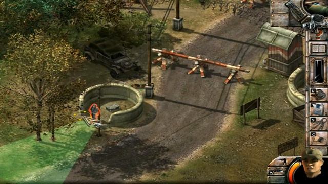 Commandos 2. Награда за смелость Дополнительная миссия 1 Прохождения.