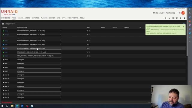 UNRAID: Two Failed Drives! смотреть онлайн