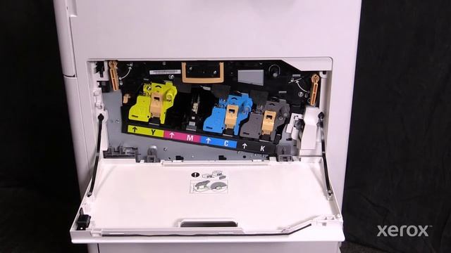 Xerox® VersaLink® C505 Color Multifunction Printer Replacing a Xerographic Development Drum Assembl смотреть онлайн