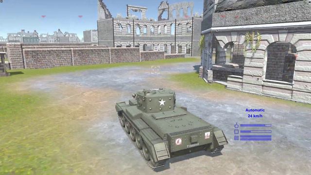 WWII Tanks Battlefield