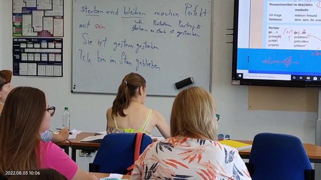 Deutscher Integrationkurse. Tag 23. Курсы немецкого языка. День 23.