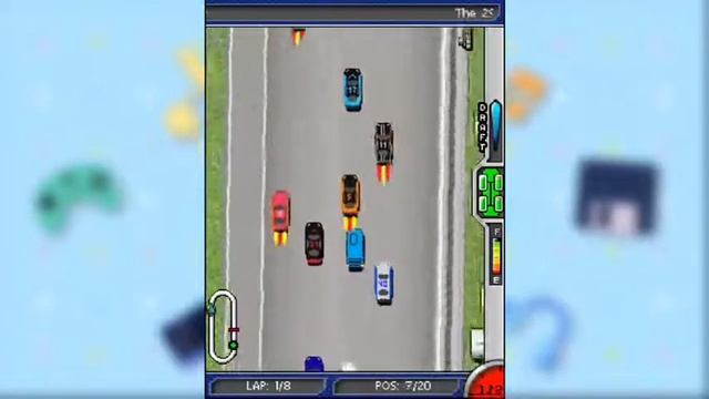 NASCAR 21 for JAVA смотреть онлайн