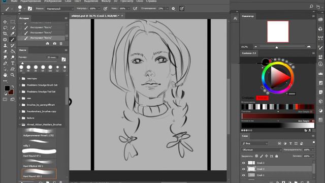 30 секунд, 3 минуты, 30 минут | SPEEDPAINT смотреть онлайн