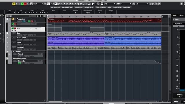 Yamaha NCX3 direct to Cubase 12 Pro смотреть онлайн