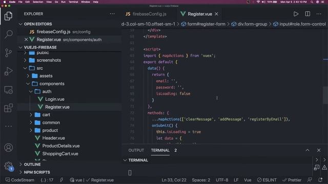 Nest js Auth & AuthZ Vue JS App #40 смотреть онлайн