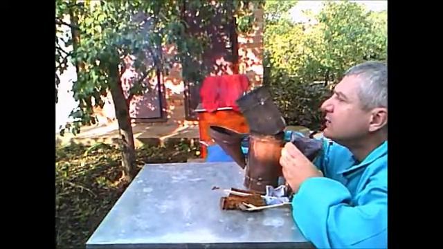 Вариант розжига дымаря.Option ignition smoker. смотреть онлайн