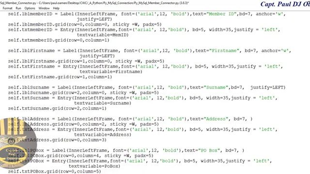How to Connect to MySQL Database, Insert, Delete and Update in Python - Part 1 of 2 смотреть онлайн