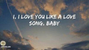 Love You Like A Love Song - Selena Gomez & The Scene (Lyrics)