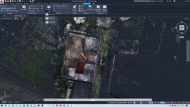 Punktwolke in AutoCAD importieren und ausrichten смотреть онлайн