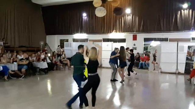 Copa de Oro 2018 - Bachata Parejas Intermedios - финал (1 заход) 1 смотреть онлайн