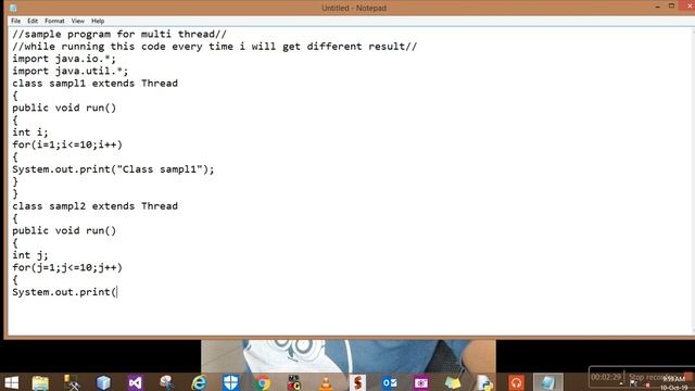 Multi thread in java смотреть онлайн