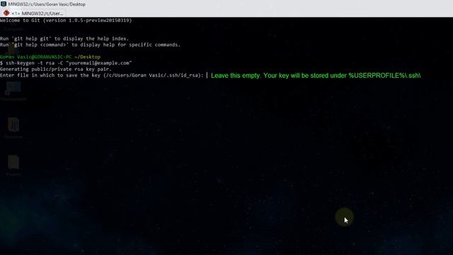 BitBucket - Set up SSH key pair for Git смотреть онлайн