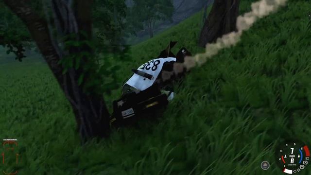 ПОЛИЦЕЙСКАЯ ПОГОНЯ НА КРАЮ УЩЕЛЬЯ! СМЕРТЕЛЬНЫЙ СПУСК В BeamNG.drive смотреть онлайн
