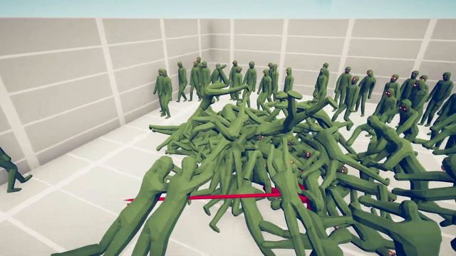 WHO CAN SURVIVE SHIELD WALL + ZOMBIE PIT ? | TABS Totally Accurate Battle Simulator