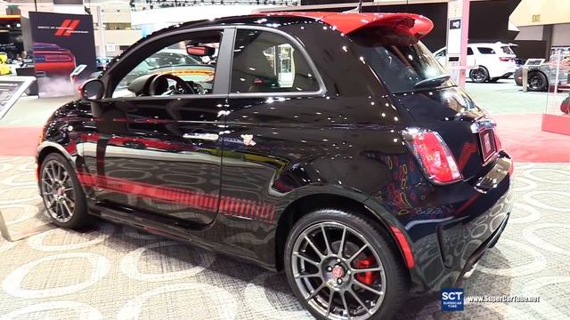 2018 Fiat 500 Abarth - Exterior and Interior Walkaround - 2017 LA Auto Show смотреть онлайн