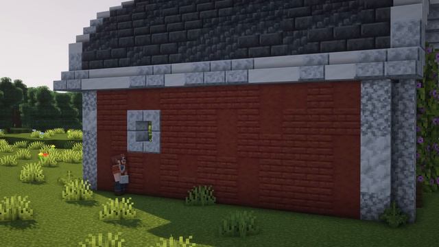 Minecraft | How to build a Barn for Animals | Tutorial смотреть онлайн