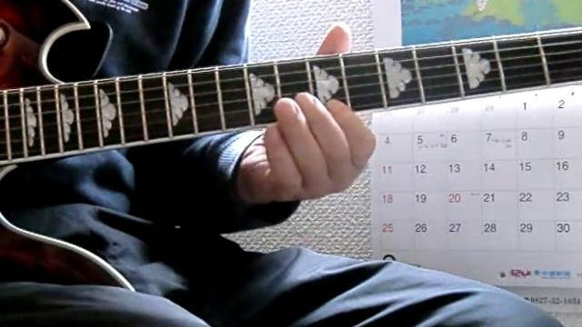 Hotel California - Eagles Easy Slow Lesson (Guitar Solo Cover) смотреть онлайн