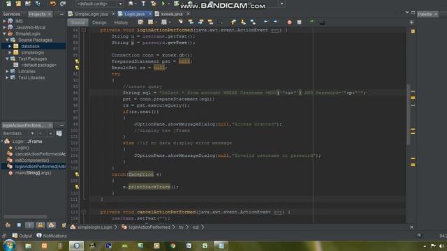 Java Login with Xampp Server - Desktop Application смотреть онлайн