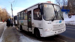 Орёл автобус ПАЗ маршрут 5