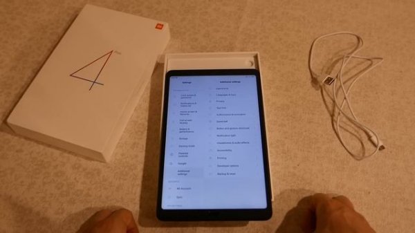 Xiaomi Mi Pad 4 Plus - Руссификация и прошивка.