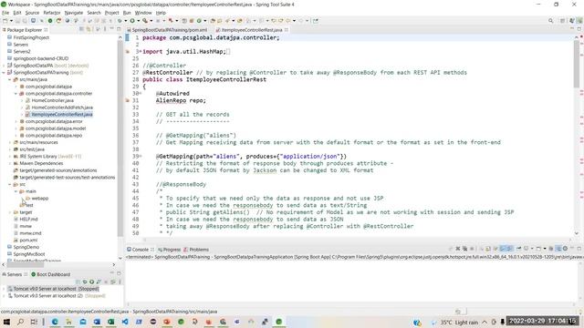 Java Spring Boot Session 18 of Team 14,15 & 16 | PCS Global | as on 29th Mar 22 смотреть онлайн