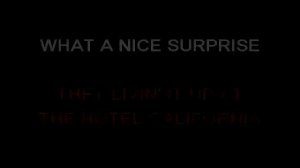 Eagles - Hotel California (Karaoke)