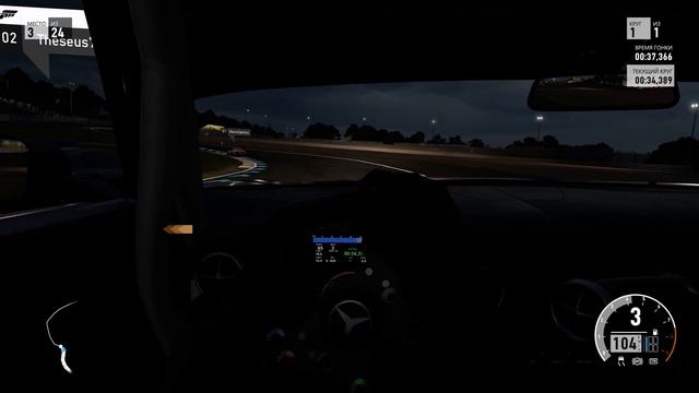 Прохождение Forza Motorsport 7 на ПК на руле в 4К на Ultra Видео № 9: Гонки GT смотреть онлайн